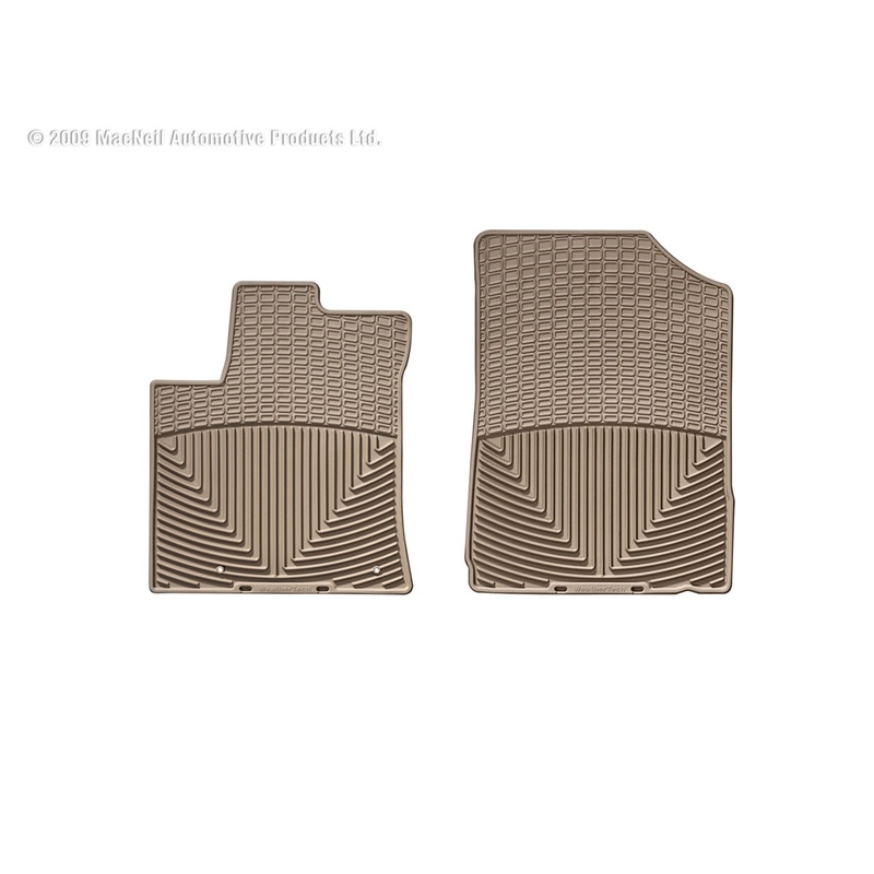 All Weather Floor Mats; Tan; Front; - CFRI736072025