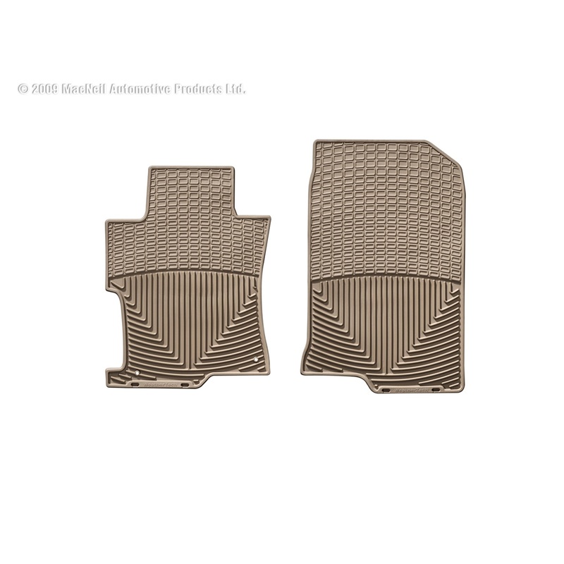 All Weather Floor Mats; Tan; Front; - CFRI736072037