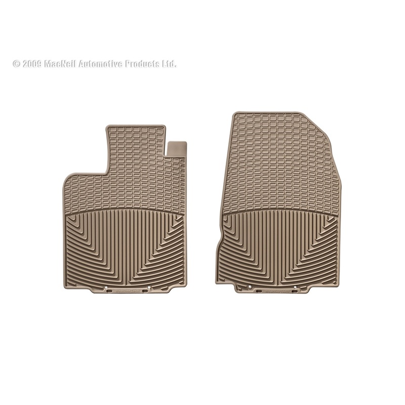 All Weather Floor Mats; Tan; Front; - CFRI736072063