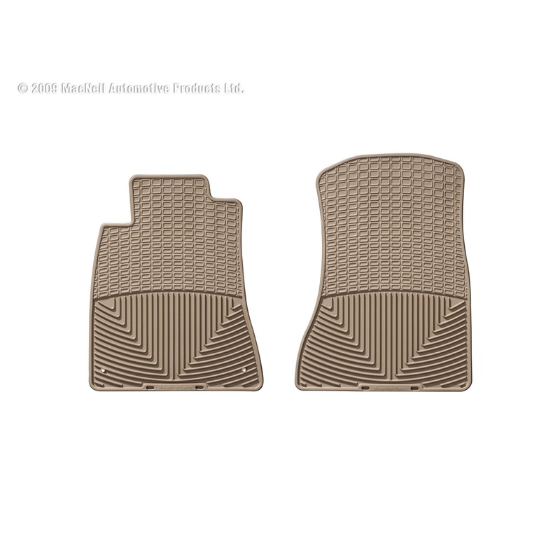 All Weather Floor Mats; Tan; Front; - CFRI736073950