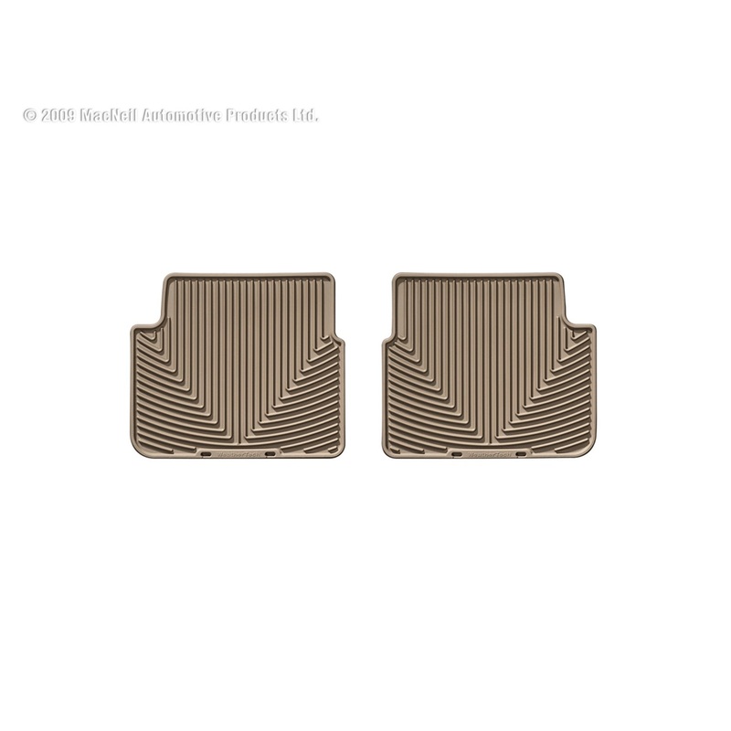 All Weather Floor Mats; Tan; Rear; - CFRI736073943