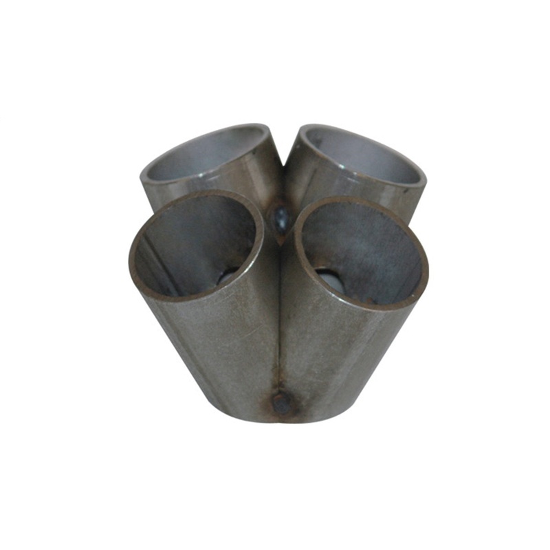 4 Into 1 304 Stainless Steel Turbo Manifold Merge Collector - CFRI736072127