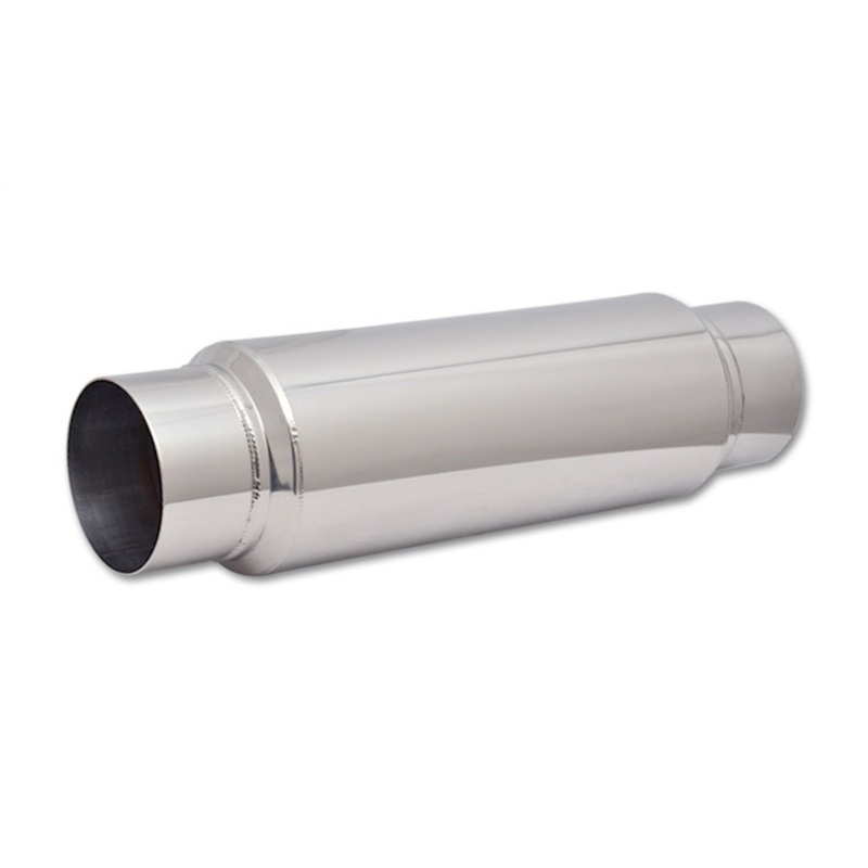 Large Diameter Bottle Style Resonator; 4 in. Inlet/Outlet x 18 in. Long; - CFRI736072494