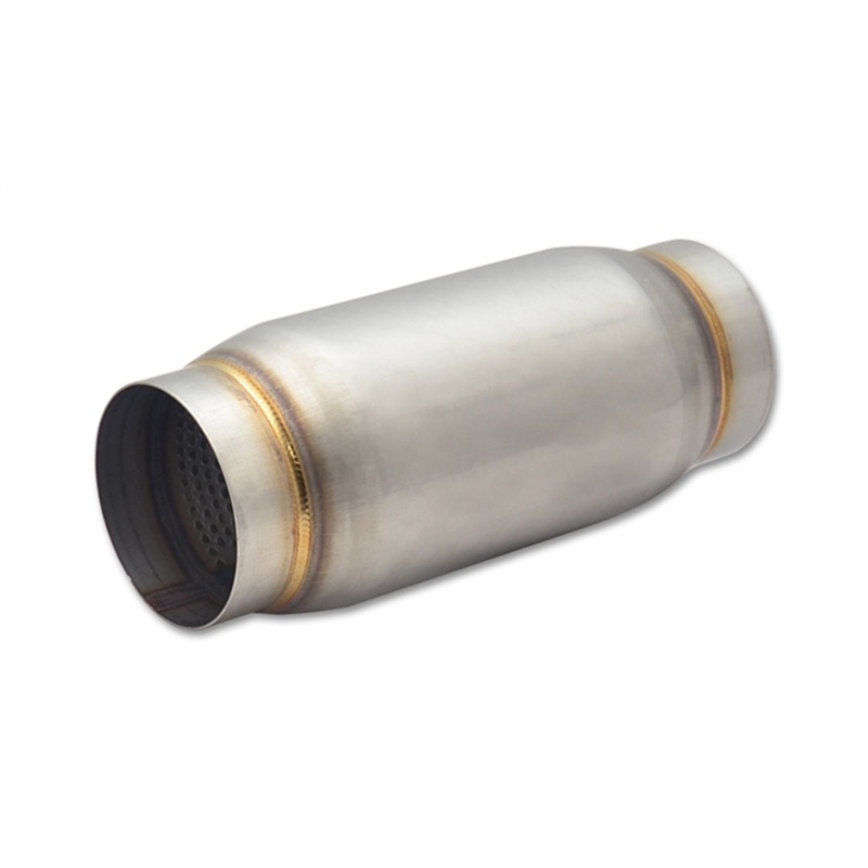 Stainless Steel Race Muffler; 3.5 in. Inlet/Outlet x 9 in. Long; - CFRI736072606