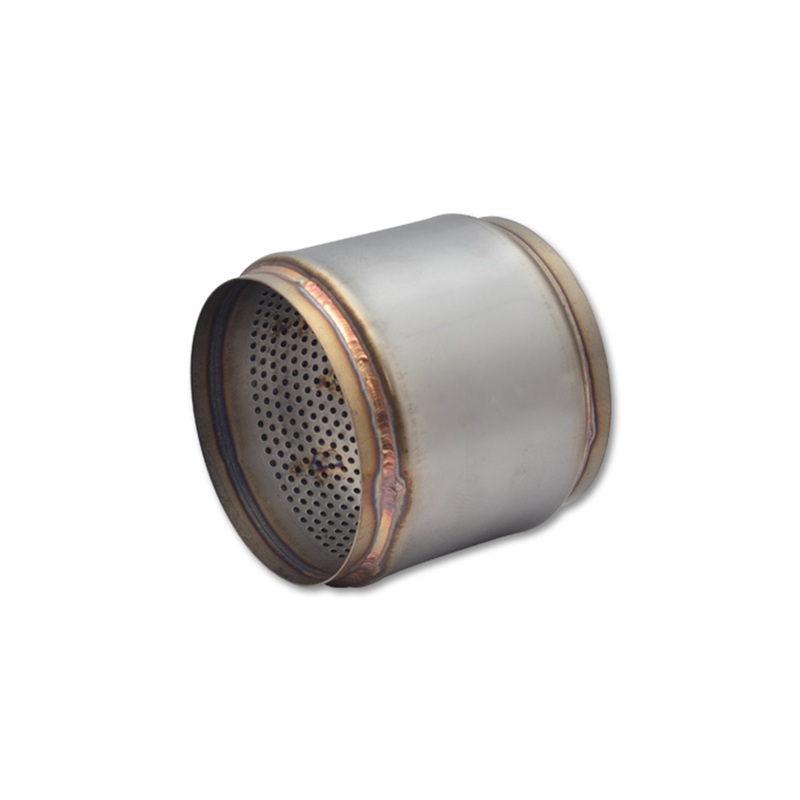 Stainless Steel Race Muffler; 5 in. Inlet/Outlet x 5 in. Long; - CFRI736072483
