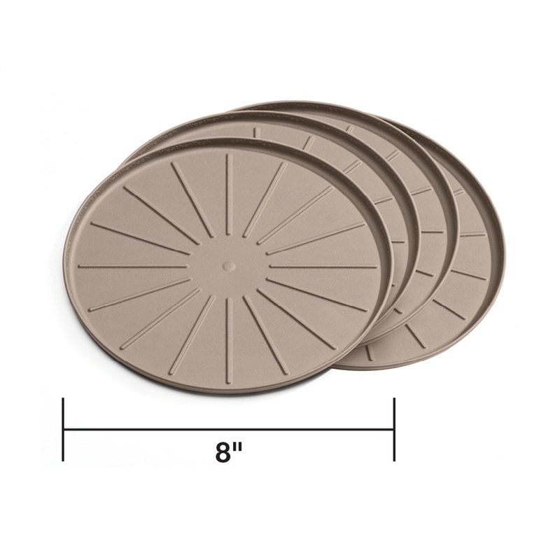 Round Coaster Set; Terracotta: 4 pc.; 8 in.; - CFRI736087525
