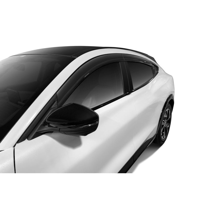 AVS 2021+ Ford Mustang Mach-E Ventvisor Low Profile Deflectors 4pc - Smoke