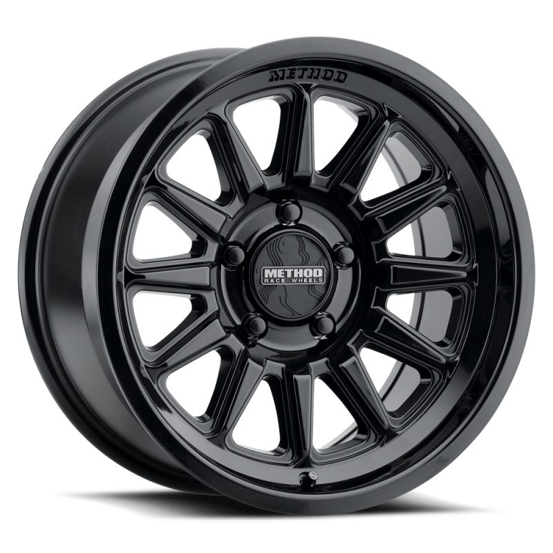 Method MR323 17x8.5 0mm Offset 6x5.5 106.25mm Centerbore Gloss Black