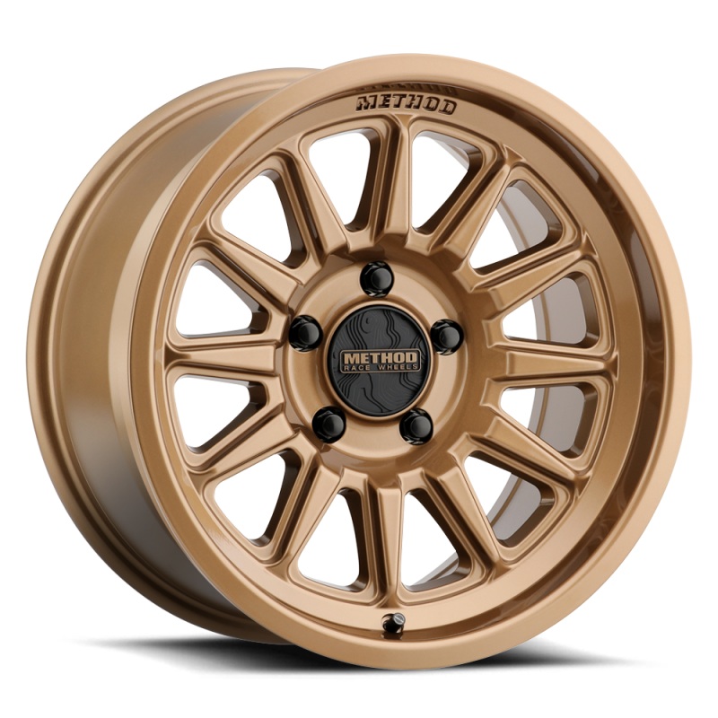 Method MR323 20x10 / 8x180 BP / -18ET / 4.76in BS / 130.81mm CB - Gloss Bronze Wheel
