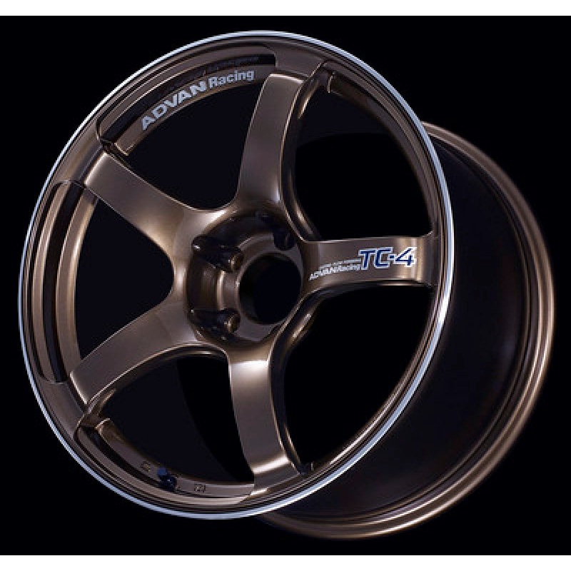 Advan TC4 18x9.5 +45mm 5-114.3 Umber Bronze and Ring Wheel