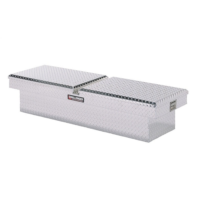 Lund 04-10 Chevy Colorado Ext. Cab (All Beds Gull-Wing Crossover) Challenger Tool Box - Brite