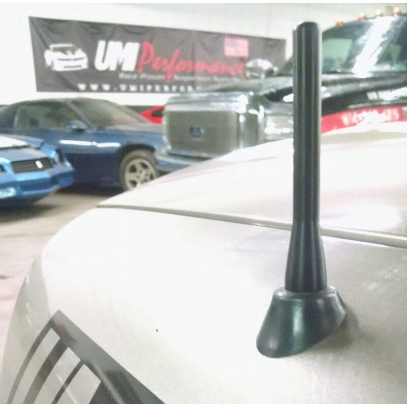 UMI Performance 82-02 Chevrolet Camaro Short Antenna Aluminum Black