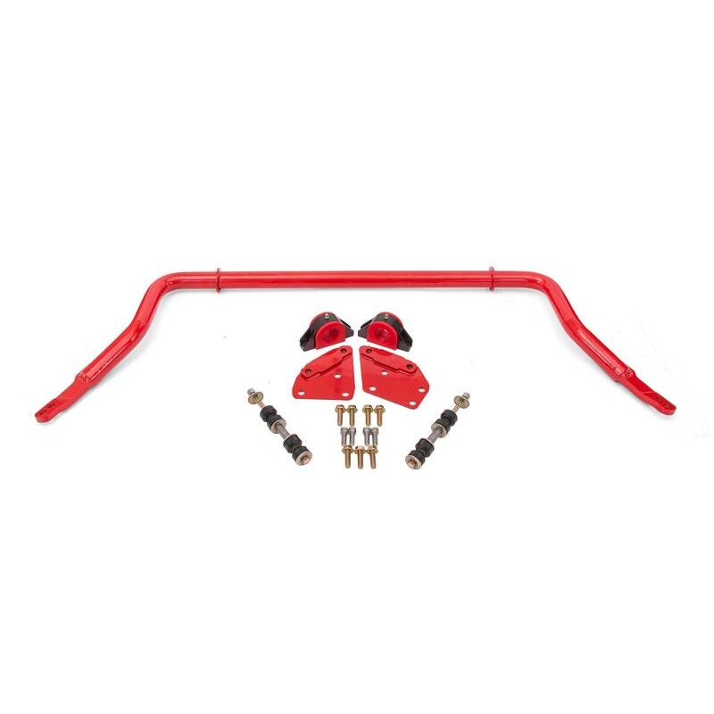 BMR 82-92 Chevrolet Camaro / Pontiac Firebird Sway Bar Kit Front Hollow 38mm Adjustable - Red