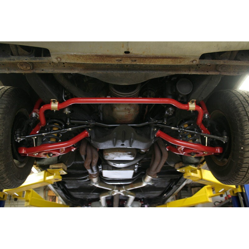 UMI Performance 64-72 GM A-Body 1-1/4in Solid Front Sway Bar - Black
