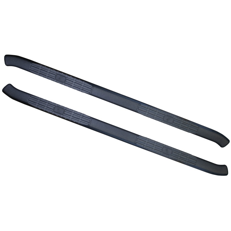 Fishbone Offroad 2019+ Dodge Ram 1500 Quad Cab Oval Side Steps - Black Textured
