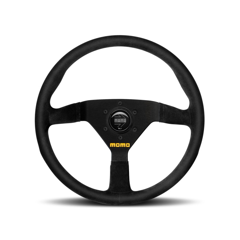 Momo MOD78 Steering Wheel 350 mm -  Black Suede/Black Spokes
