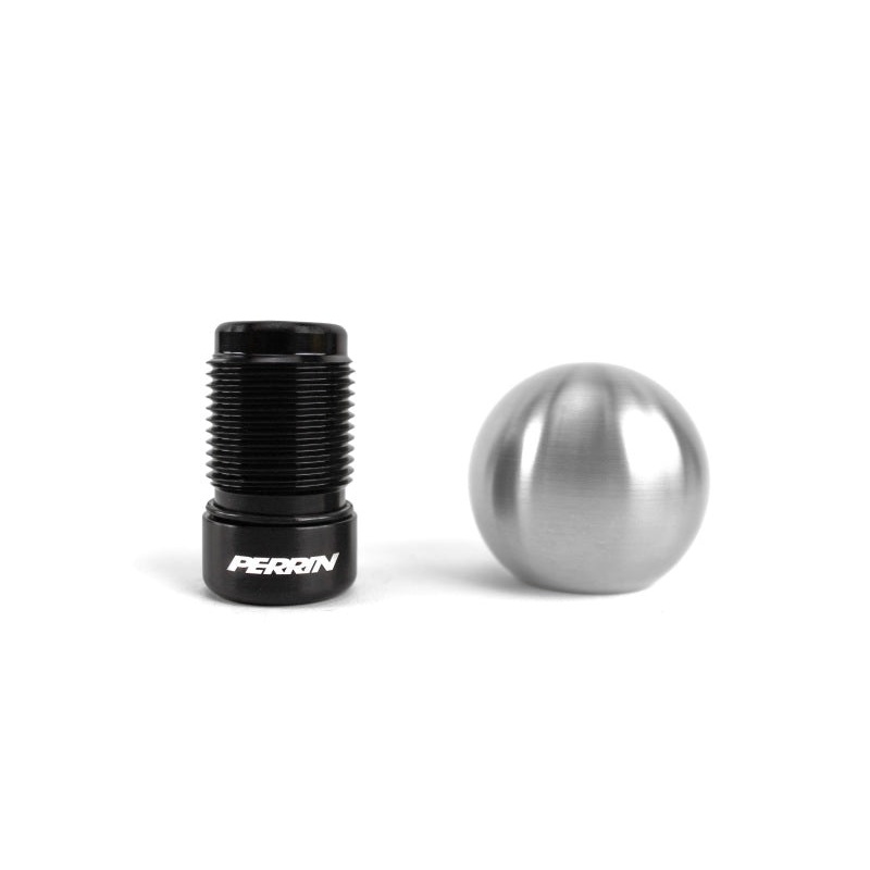 Perrin 2022 BRZ/GR86 Manual Brushed 2.0in Stainless Steel Shift Knob Ball