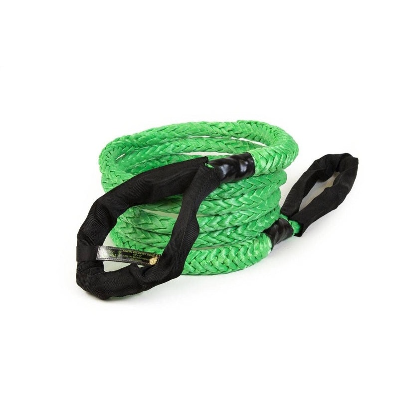 Voodoo Offroad 2.0 Santeria Series 7/8in x 20 ft Kinetic Recovery Rope with Rope Bag - Green