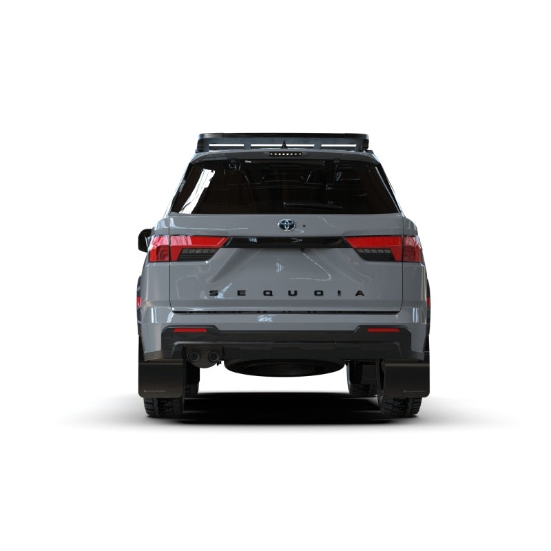 Rally Armor 23-24 Toyota Sequoia Black UR Mud Flap w/ Red Logo