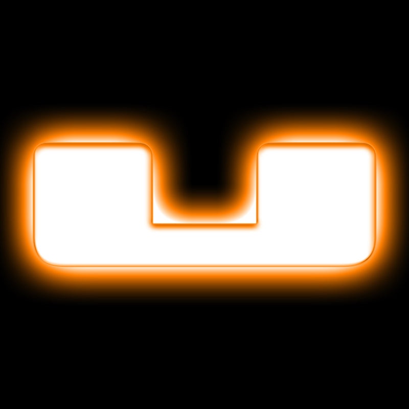 ORACLE Lighting Universal Illuminated LED Letter Badges - Matte Wht Surface Finish - U SEE WARRANTY