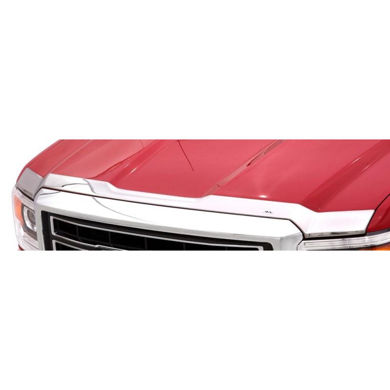 AVS 08-11 Mazda Tribute Aeroskin Low Profile Hood Shield - Chrome