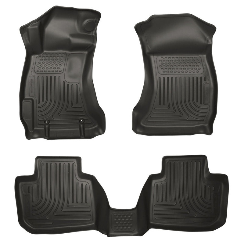 Husky Liners 10-12 Subaru Legacy/Outback WeatherBeater Combo Black Floor Liners