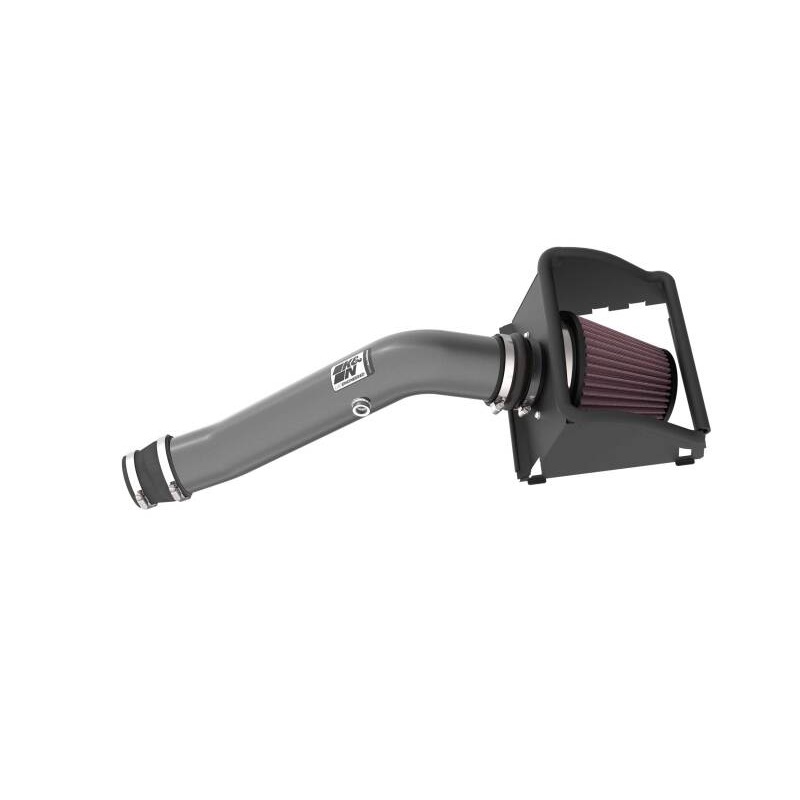 K&N 18-24 Ford F150 3.3L V6 Performance Air Intake System w/ Red Air Filter