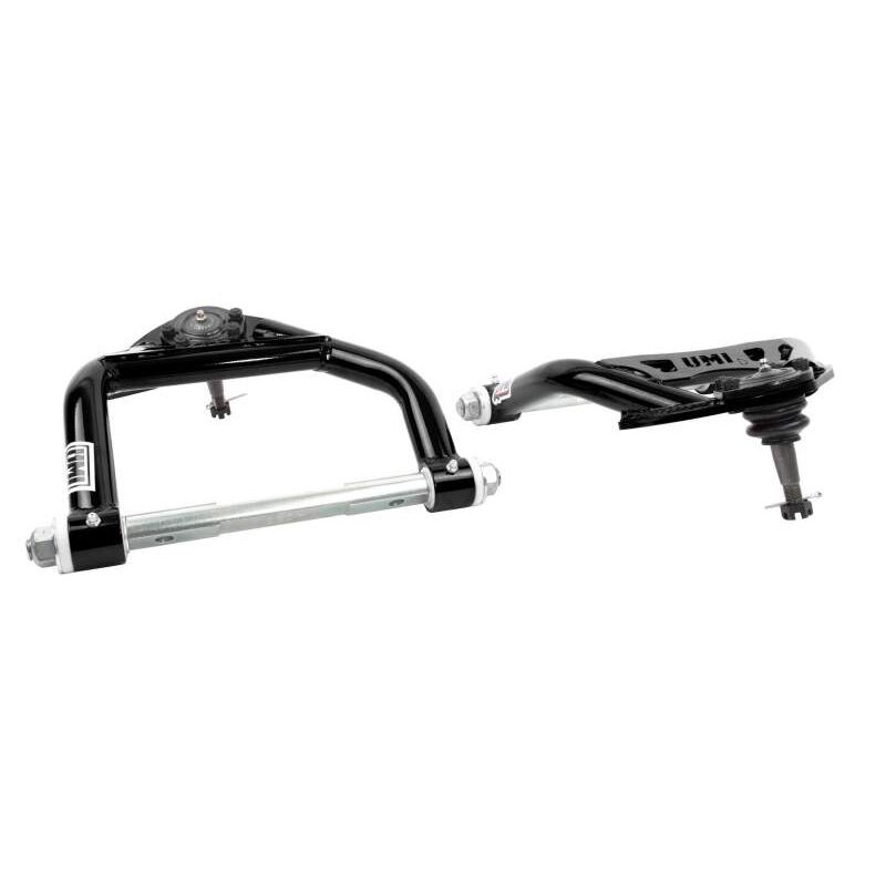 UMI Performance 64-72 GM A-Body Tubular Upper & Lower Front A-Arm Kit - Black