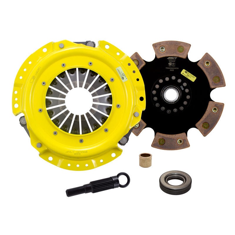 ACT 1991 Nissan 240SX XT/Race Rigid 6 Pad Clutch Kit