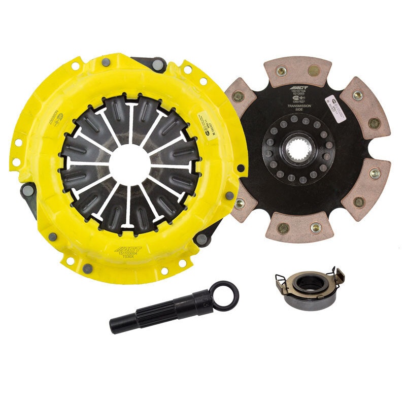 ACT 1991 Geo Prizm XT/Race Rigid 6 Pad Clutch Kit