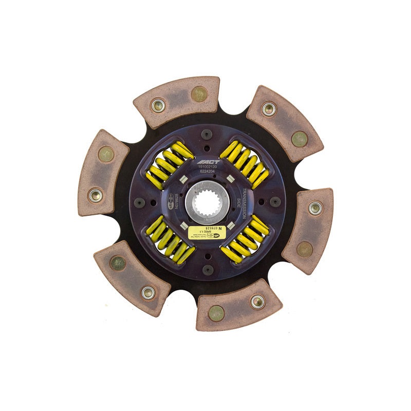 ACT 2005 Mitsubishi Lancer 6 Pad Sprung Race Disc