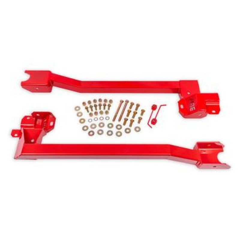 BMR 74-81 GM 2nd Gen F-Body Bolt-On Subframe Connectors - Red