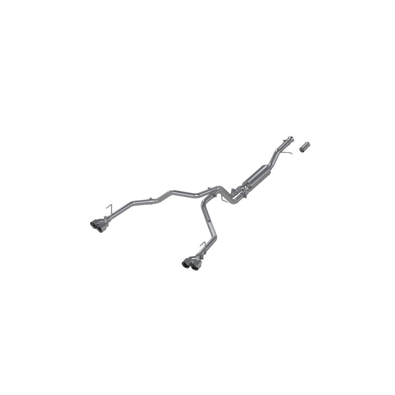 MBRP 2021+ Chevy Tahoe / GMC Yukon Alum. 3in Cat-Back Dual Split Exhaust w/ Quad Tips