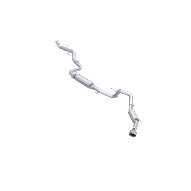 MBRP 2024 Toyota Tacoma Aluminized Steel 3in Cat-Back Single Side Exit