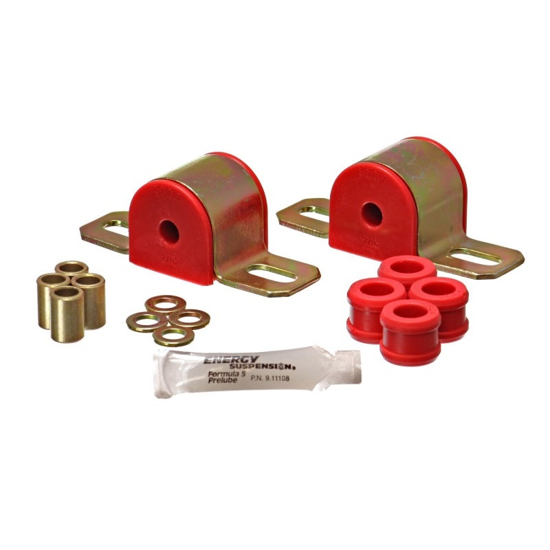 Energy Suspension 7/16in Corvette Rear Stab Bar - Red