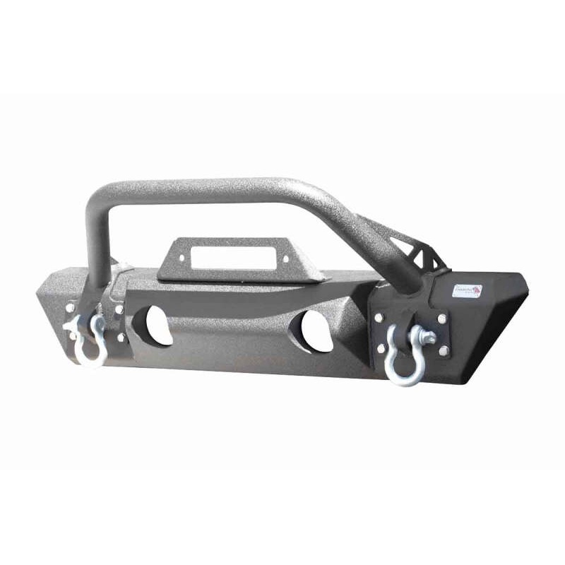 Fishbone Offroad 2018+ Jeep JL/Gladiator Wrangler JL/Gladiator Front Winch Bumper - Black Powdercoat