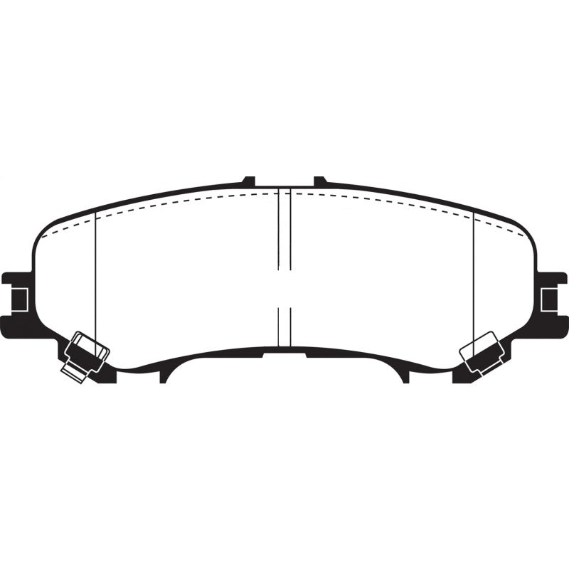 EBC 16+ Nissan Titan 5.6L Ultimax Rear Brake Pads