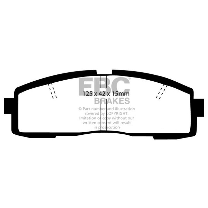 EBC 86-92 Toyota Supra 2.8 Ultimax2 Rear Brake Pads