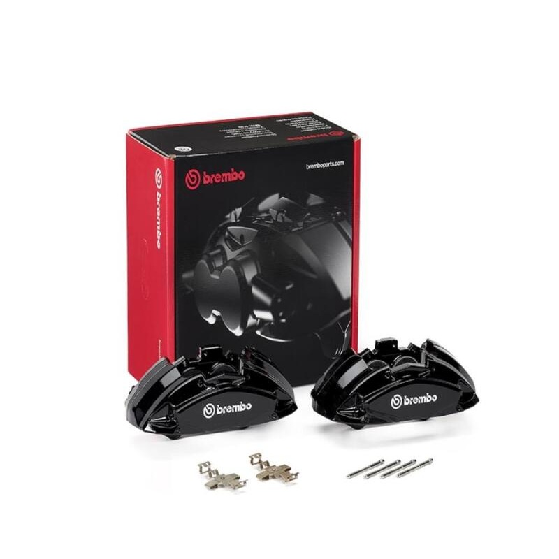 Brembo OE 2020 Mercedes-Benz E53 AMG/E63 AMG S/17 E300 Hydraulic Front X-Style Brake Calipers - Blk