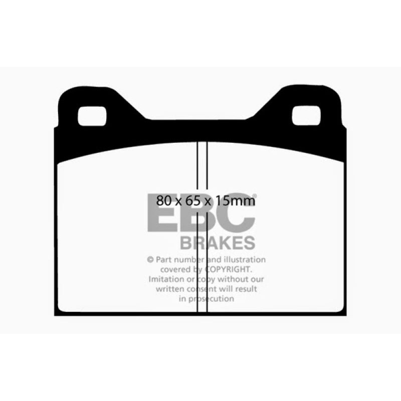 EBC 18-21 Mitsubishi Outlander Ultimax Rear Brake Pads