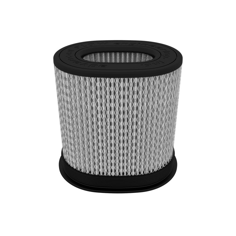 aFe Magnum FLOW Air Filter Pro DRY S (6.5x4.75)in F x (9x7)in B x (9x7) T (Inverted) x 9in H