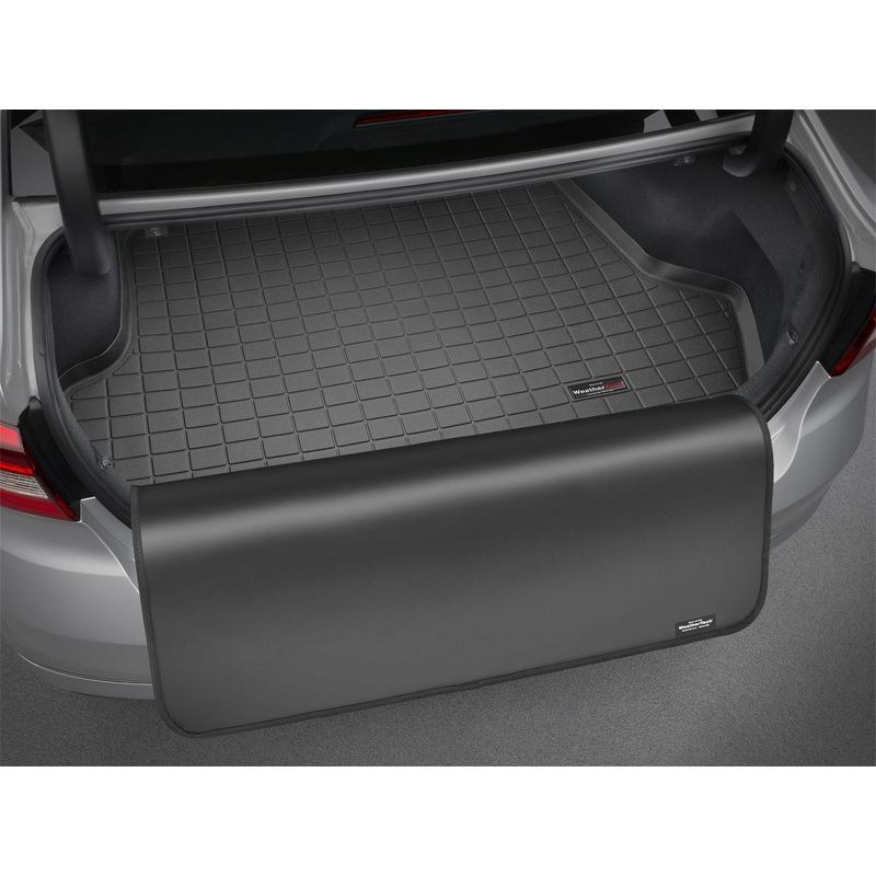 Cargo Liner w/Bumper Protector; Gray; Behind Third Row Seating; - WP363572258