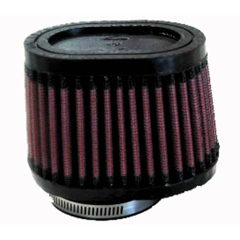 K&N Universal Clamp-On Air Filter 2-1/8in FLG 4 X 3 TPR/OVL W/Venturi