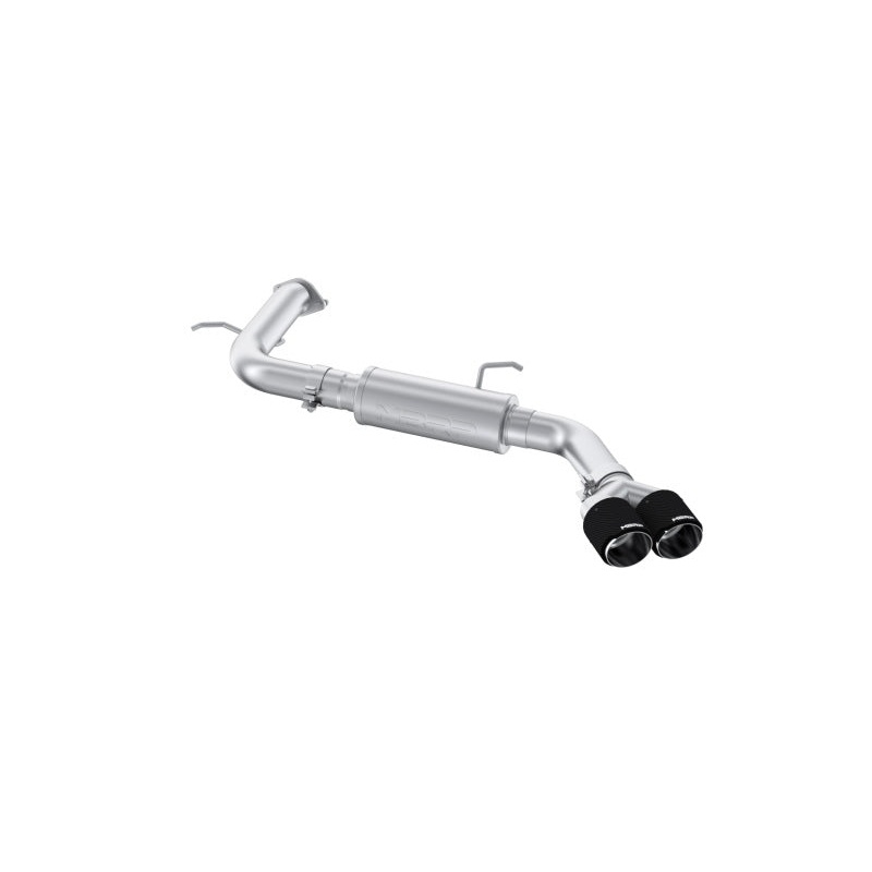 MBRP 21-24 Hyundai Hyundai T304 Stainless Steel 3in Axle-Back Rear Exit W/Dual Carbon Fiber Tip