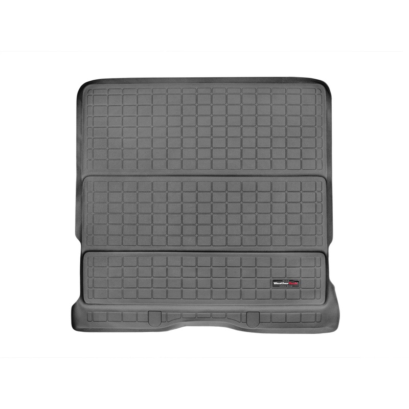 Cargo Liner; Black; Behind 2nd Row Seating; w/Third Seat; - WP363571266