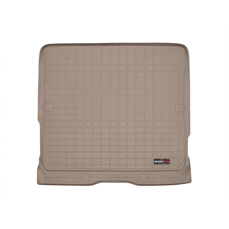 Cargo Liner; Tan; Behind 2nd Row Seating; w/o Third Seat; - WP363569742