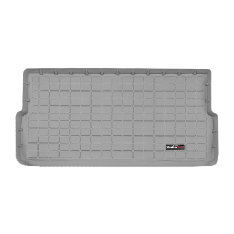 Cargo Liner; Gray; Behind Third Row Seating; - WP363569206