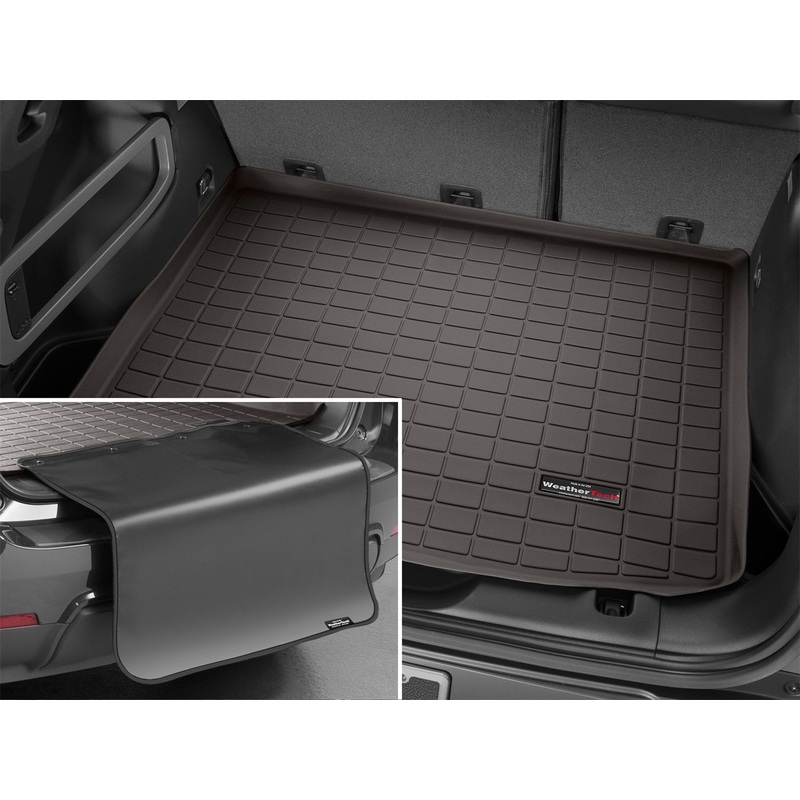 Cargo Liner w/Bumper Protector; Cocoa; - WP363568039