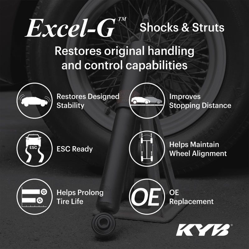 KYB Shocks & Struts Excel-G Rear TOYOTA Sienna 2003-10