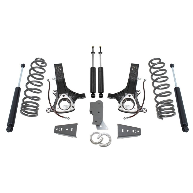 MaxTrac 09-18 RAM 1500 2WD V6 Gas 6.5in/4.5in MaxPro Spindle Lift Kit w/MaxTrac Shocks